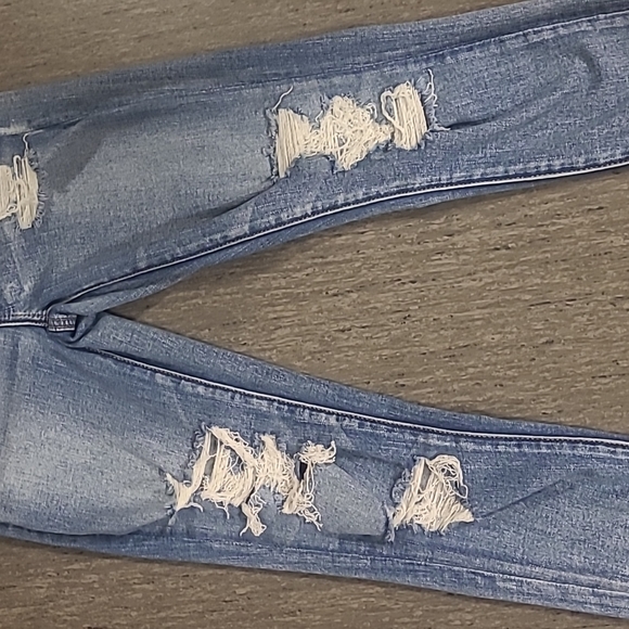 American Eagle super high waist jeggings. Sz 2 - Picture 3 of 8